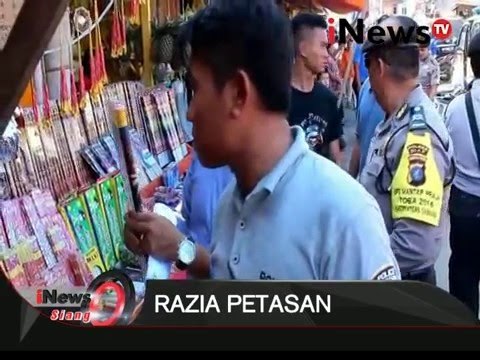 Untuk Memastikan Keamanan Perayaan Tahun Baru, Polisi Gelar Razia Petasan - iNews Siang 30/12
