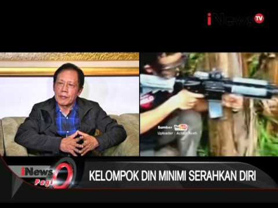 Berikut Pernyataan Kepala BIN Sutiyoso Mengenai Proses Penyerahan Diri Din Minimi - iNews Pagi 30/12
