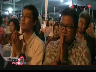 Menyambut pergantian tahun, ribuan lampion diterbangkan wisatawan Candi Borobudur - iNews Pagi 01/01