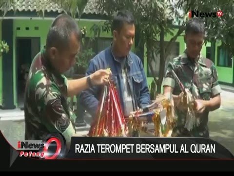 Razia Trompet Bersampul Al Quran Terus Dilakukan Petugas - iNews Petang 31/12