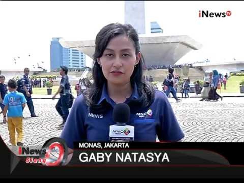 Live report : suasana liburan di kawasan Monas dan Ragunan - iNews Siang 01/01