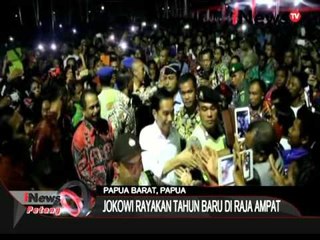 Joko Widodo Mengahadiri Pesta Rakyat Jelang Pergantian Tahun - iNews Petang 01/01