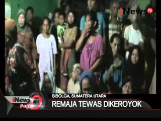 Download Video: Remaja tewas dikeroyok karena peringatkan remaja mabuk lem - iNews Pagi 01/01