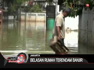 Kali pesanggrahan meluap, puluhan rumah terendam, Jakarta - iNews Malam 03/01