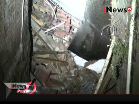 Longsor melanda Bandung mengakibatkan 3 rumah roboh akibat tanah tergerus air - iNews Pagi 04/01