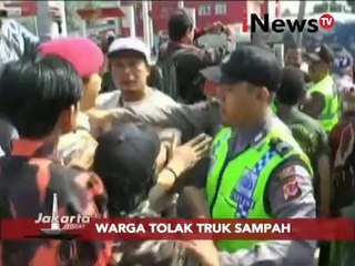 Bentrok, Warga Tolak Truk Sampah - Jakarta Today 04/01