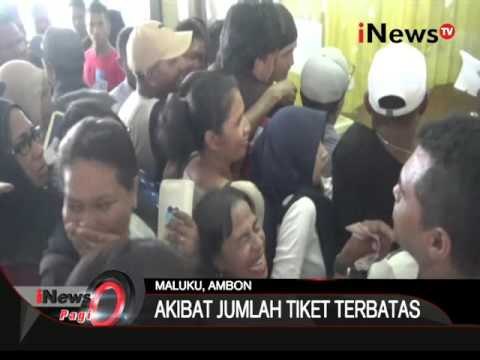 Arus balik liburan, calon penumpang saling berdesakan untuk membeli tiket - iNews Pagi 04/01