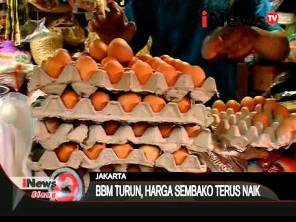 Harga BBM turun, harga sembako terus naik - iNews Siang 05/01