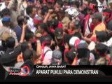 Tuntut bupati Cianjur mundur, bentrokan antar petugas dan demonstran terjadi - iNews Petang 04/01