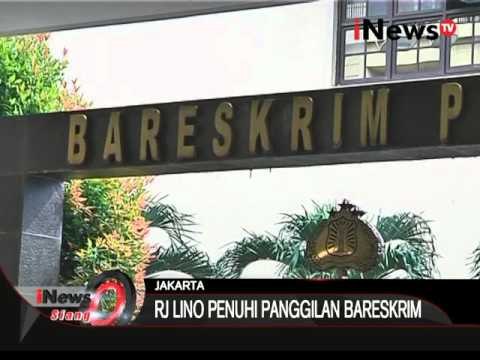 RJ Lino kembali diperiksa pagi ini, terkait kasus dugaan korupsi di Pelindo II - iNews Siang 06/01