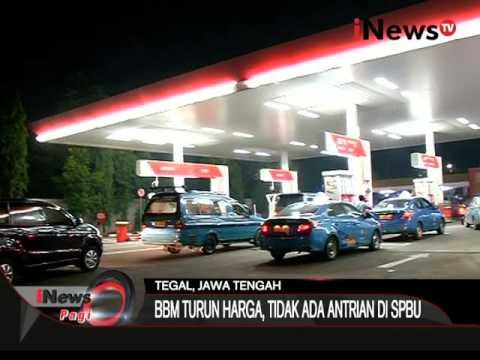 Penurunan harga BBM, antrian kendaraan sempat terjadi di gandaria, Depok iNews Pagi 05/01