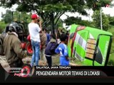 Setelah tabrak motor, sebuah bus pariwisata terguling masuk parit di Salatiga - iNews Pagi 11/01
