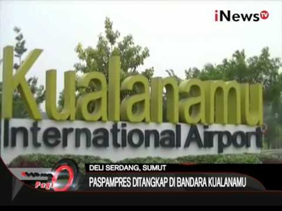 Anggota paspampres tertangkap membawa sabu dan ekstasi - iNews Pagi 12/01