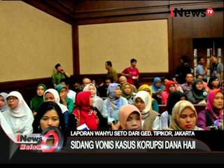 Surya Dharma Ali jalani sidang putusan terkait dugaan korupsi dana haji - iNews Malam 11/01