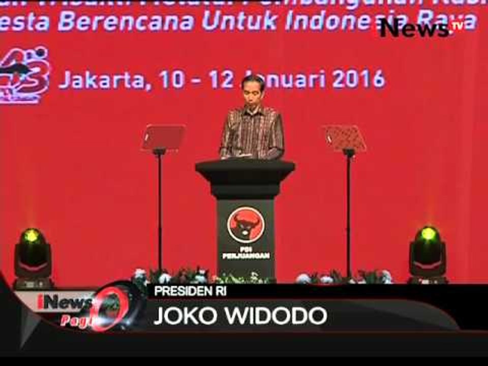 Disebut tidak tegas dan tidak berani, ini jawaban presiden Jokowi - iNews Pagi 11/01