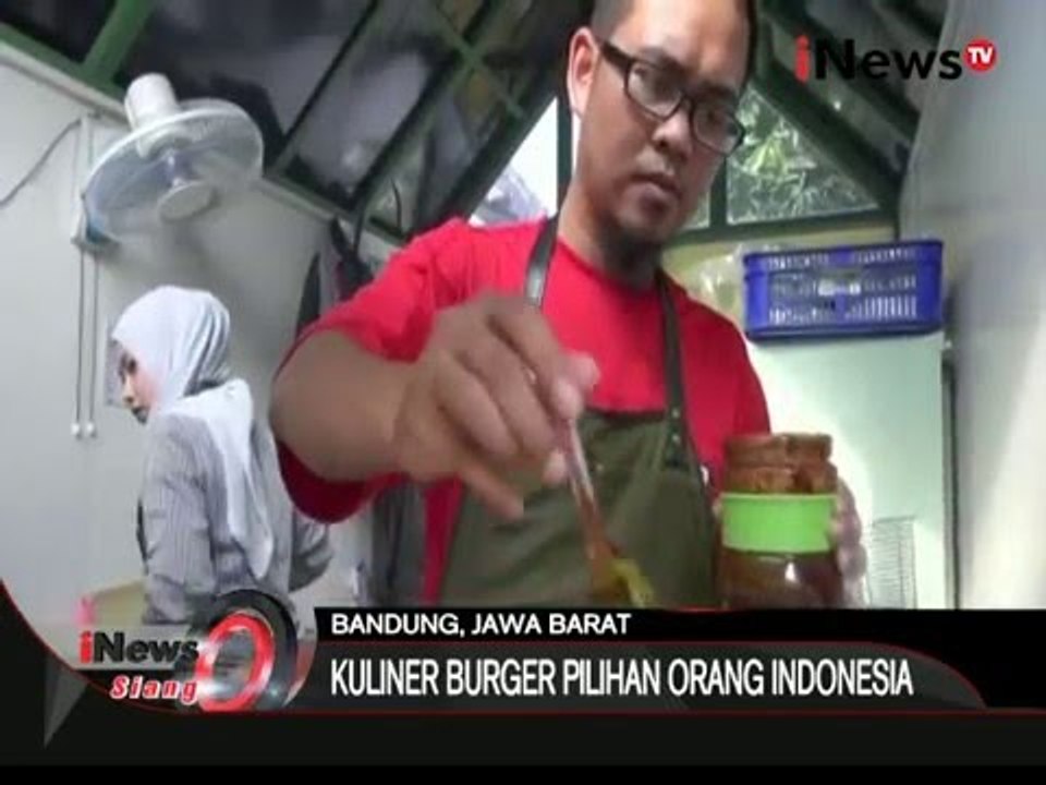 Burger timbel cita rasa unik dengan rempah khas indonesia  - iNews SIang 11/01