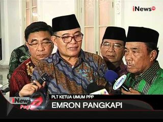 Dualisme di tubuh partai, Presiden Jokowi panggil pimpinan PPP - iNews Pagi 13/01