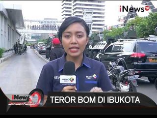 Live Report: Polisi kepung pelaku pemboman di Jl. MH Thamrin - iNews Breaking News 14/01