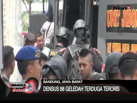 Diduga terlibat ISIS, Densus 88 geledah rumah terduga teroris UB - iNews Malam 12/01