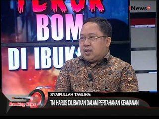 Al Araf : pergerakan terorisme di Indonesia dilakukan secara acak - iNews Breaking News 14/01