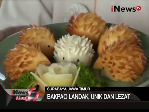 Unik dan lezat, Bakpao Landak menjadi alternatif wisata kuliner di Surabaya - iNews Siang 18/01