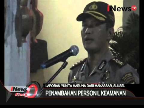 Live report: pengamanan siaga satu di bandara Sultan Hassanudin - iNews Siang 18/01