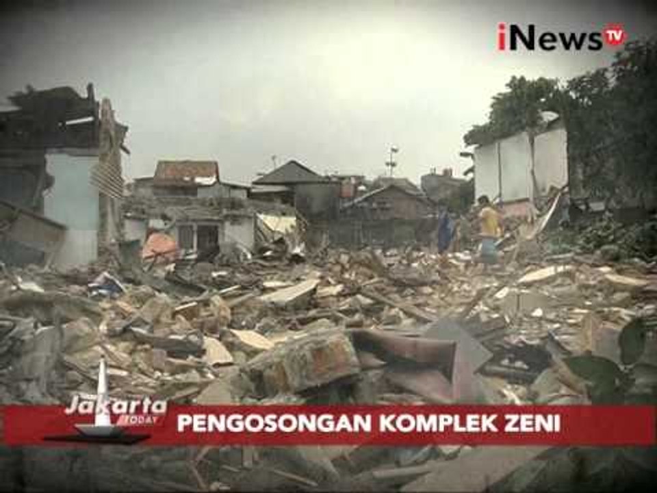 Pasca pengosongan paksa komplek Zeni - Jakarta Today 18/01