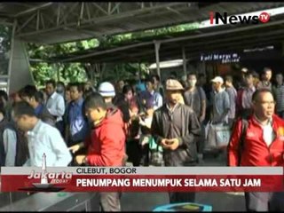 Rel kereta patah di lenteng agung, penumpang menumpuk di beberapa setasiun - Jakarta Today 19/01