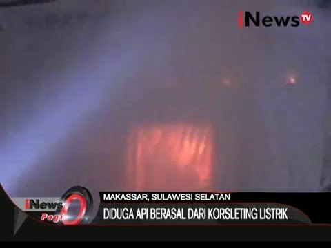 Diduga korsleting listrik, ruko berlantai tiga di Makassar ludes terbakar - iNews Pagi 22/01