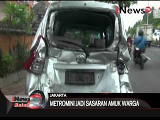Untuk kesekian kalinya Metromini tabrak minibus & motor di Duren Sawit - iNews Malam 21/01