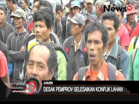 Suku anak dalam kepung kantor pemprov Jambi, desak penyelesaian konflik lahan - iNews Malam 16/03