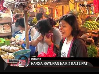 Harga sembako yang melonjak naik dikeluhkan oleh sejumlah pembeli dan pedagang - iNews Siang 17/03