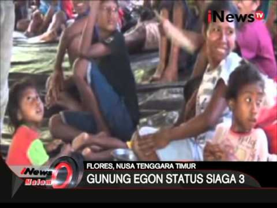 Erupsi gunung egon, status meningkat menjadi siaga 3 - iNews Malam 24/01