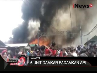 Kebakaran di kampung baru, menghambat arus lintas kereta api - iNews Siang 26/01
