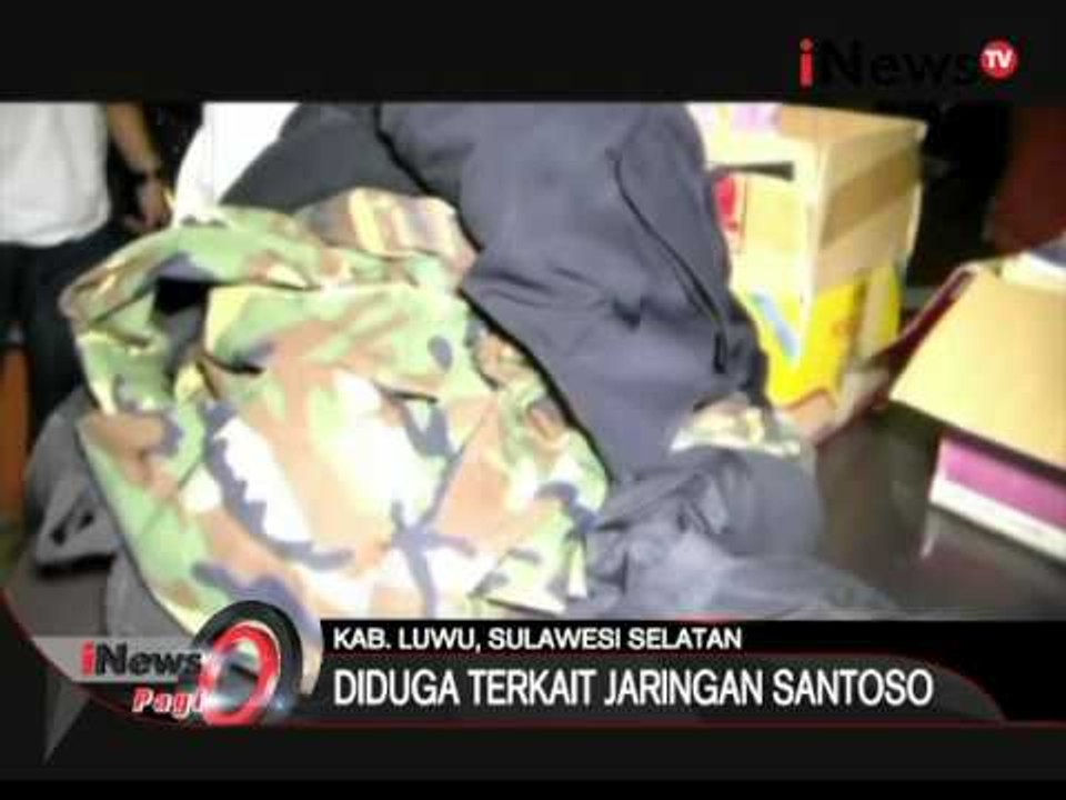 Densus 88 tangkap 2 orang terduga teroris di Luwu - iNews Pagi 26/01