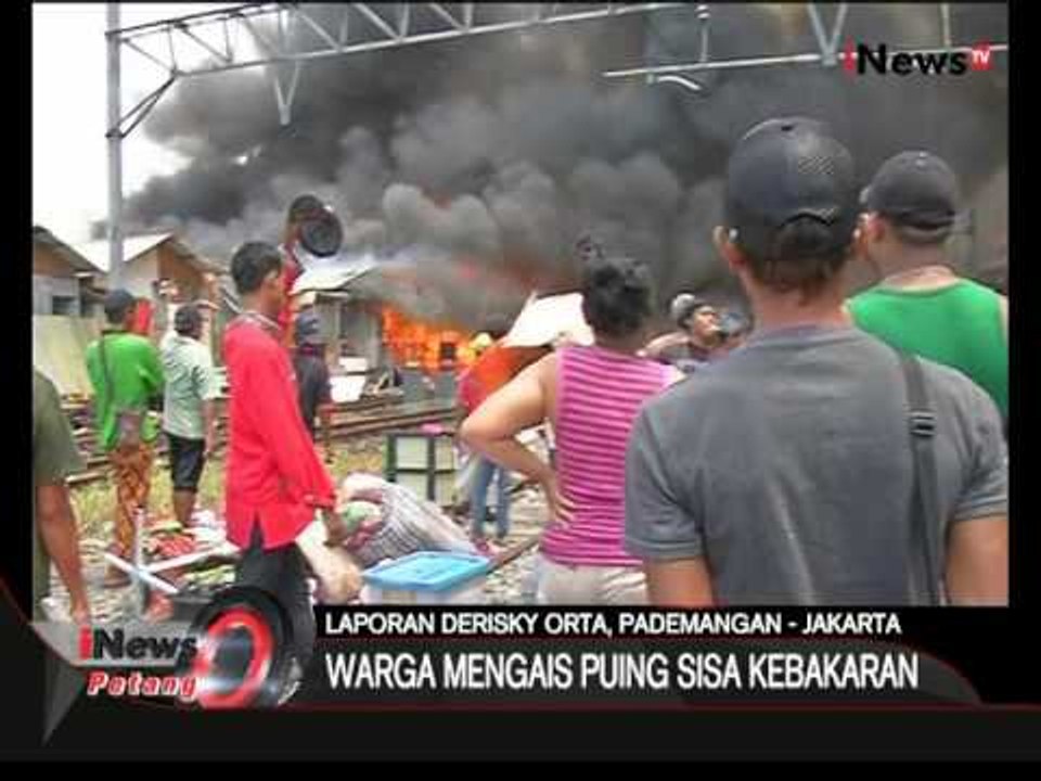 Live report : kondisi terkini pasca kebakaran di Pademangan - iNews Petang 26/01