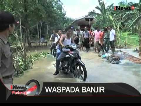 Banjir masih terjadi di Pali, Sumsel, aktivitas warga terganggu - iNews Petang 26/01