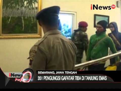 351 Eks Gafatar tiba di tanjung emas dan langsung melakukan pemeriksaan kesehatan - iNews Pagi 26/01