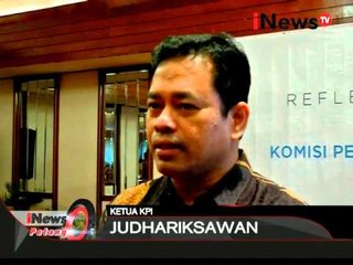KPI akan gelar uji publik izin penyiaran stasiun televisi di Indonesia - iNews Petang 26/01