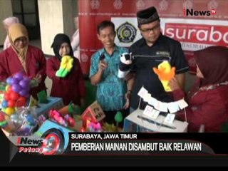 Tải video: Hibur anak eks Gafatar, mahasiswa di Surabaya sumbangkan mainan pada anak-anak - iNews Petang 27/01