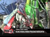 Diduga supir mengantuk, 2 truk tabrakan di Tuban, 1 orang tewas - iNews Malam 01/02