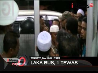 Kecelakaan bus, 17 mahasiswa luka-luka dan 1 orang tewas - iNews Pagi 01/02
