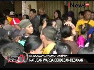Pembagian paket sembako murah jelang imlek di Singkawang berlangsung ricuh - iNews Petang 29/01