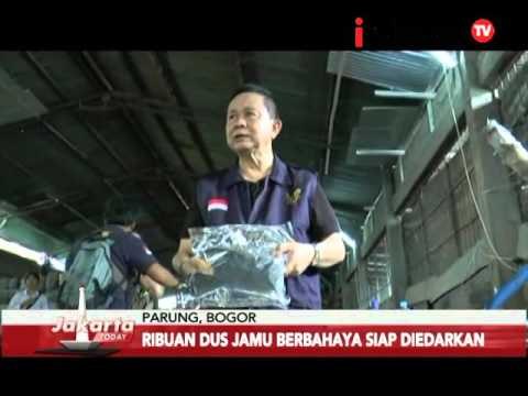 Penggerebekan pabrik jamu berbahaya - Jakarta Today 03/02