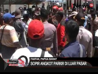 Warga Fakfak protes sulitnya angkutan dari pasar Tambaruni - iNews Malam 03/02