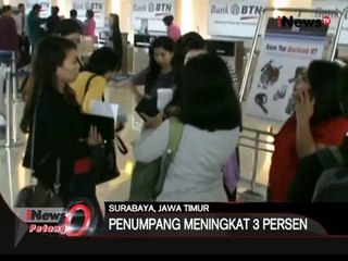 Jelang libur Imlek, Bandara Juanda, Surabaya mulai dipadati penumpang - iNews Petang 05/02