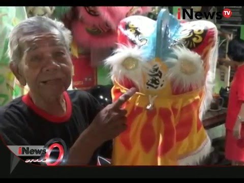 Inilah proses pembuatan topeng barongsai yang berbahan limbah kertas - iNews Siang 05/02