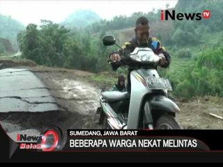 Download Video: Jalan amblas karena hujan deras - iNews Malam 04/02