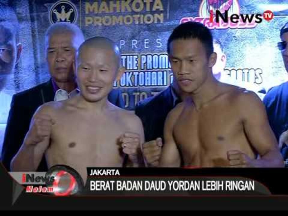 Daud Yordan vs Yoshitaka Kato, jelang tarung kedua petinju timbang badan - iNews Malam 04/02