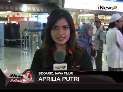 Live report : terkait kepadatan penumpang di Bandara Juanda, Surabaya - iNews Petang 05/02
